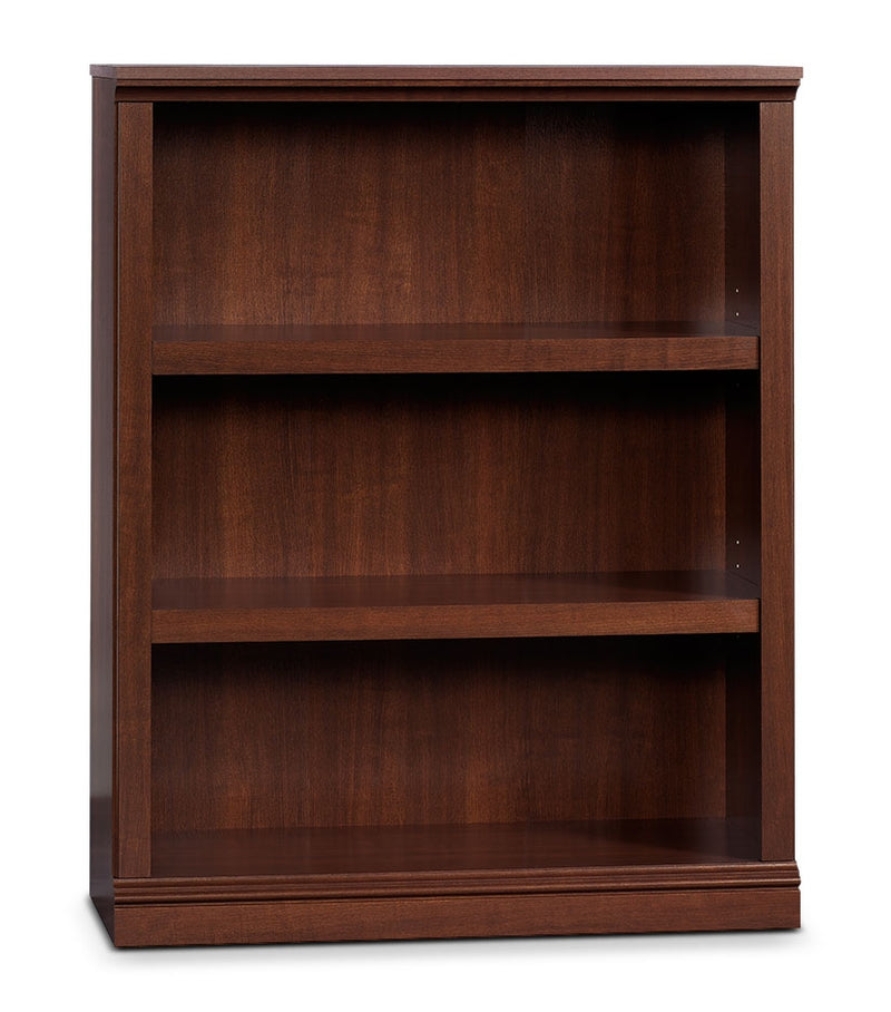 Florida Bookcase with Three Shelves – Select Cherry - Contemporary style Bookcase in Cherry