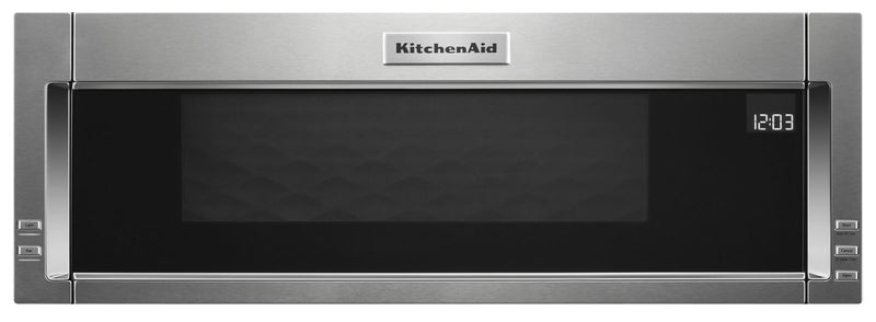KitchenAid 1.1 Cu. Ft. Low-Profile Microwave Hood Combination – YKMLS311HSS - Over-the-Range Microwave in Stainless Steel