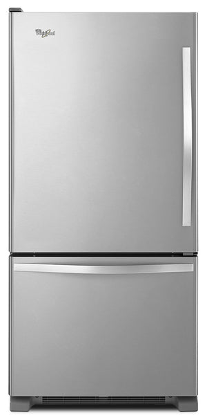 Réfrigérateur à congélateur inférieur 19 i³ Whirlpool - WRB329LFBM 