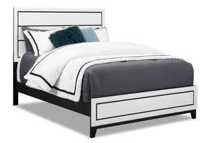 Kate Queen Bed - White | Grand lit Kate - blanc | KATEWQBD