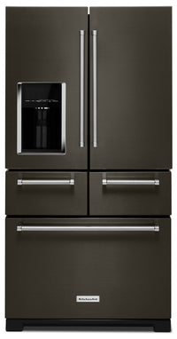 Réfrigérateur KitchenAid de 25,8 pi³ à portes multiples - KRMF706EBS