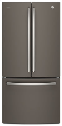 Réfrigérateur Profile de 24,5 pi³ à portes françaises avec machine à glaçons– PNE25NMLKES