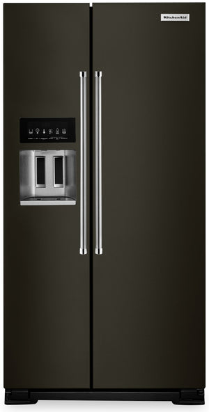 Réfrigérateur KitchenAid de 24,8 pi3 à compartiments juxtaposés - KRSF705HBS