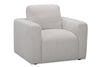 Fauteuil Lotus en chenille - lin