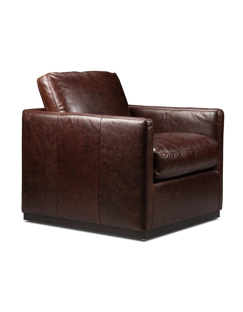 Lucca Accent Chair - Chocolate  