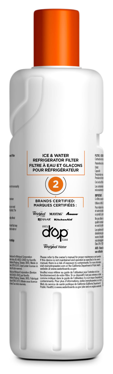 Whirlpool Everydrop™ Ice & Water Refrigerator Filter 2