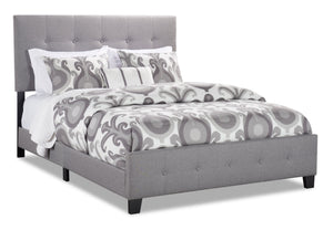 Page Queen Bed - Grey | Grand lit Page - gris | PAGEGQBD
