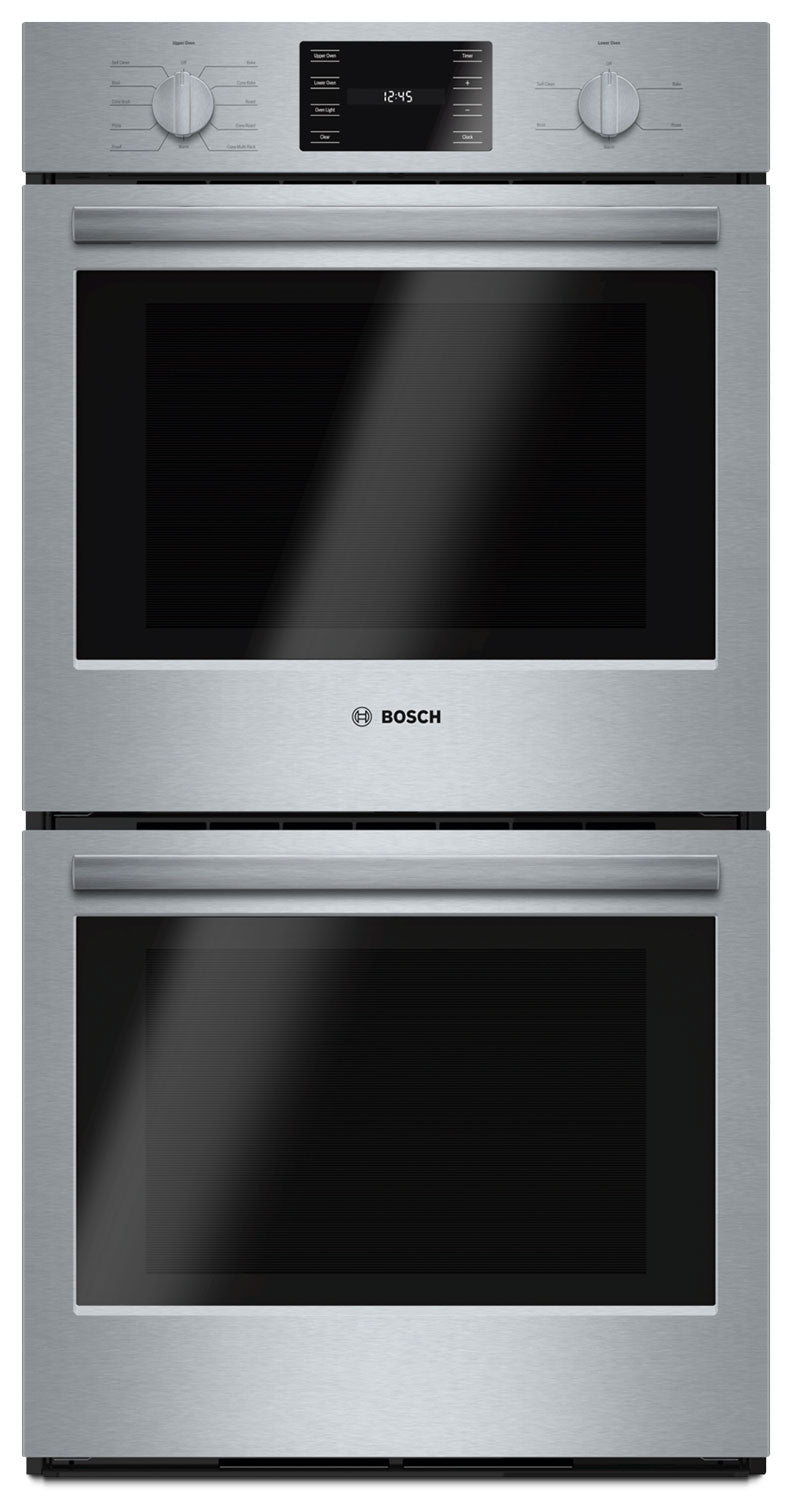Bosch 500 Series 7.8 Cu. Ft. Double Wall Oven – HBN5651UC - Double Wall Oven in Stainless Steel