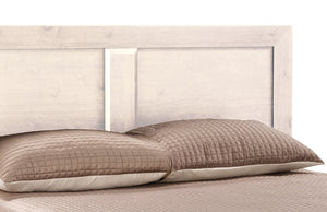 Tête de lit à panneaux Yorkdale pour grand lit - Blanc
