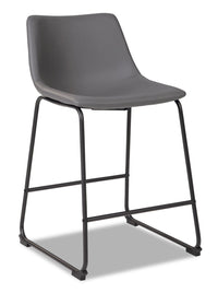  Tabouret Cole de hauteur comptoir - gris 