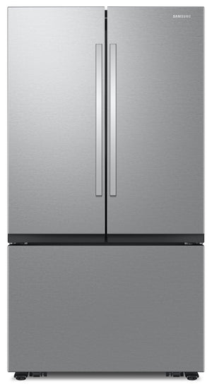 Réfrigérateur Samsung 31,5 pi³ à portes françaises avec machine à glaçons double automatique - RF32CG5100SRAA