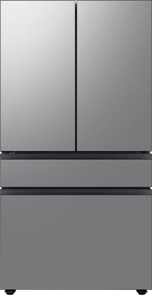 Réfrigérateur à 4 portes Bespoke de Samsung de 23 pi³ à portes françaises - RF23BB8600QLAA