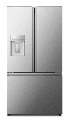 Réfrigérateur Hisense de 22,4 pi³ à portes françaises de profondeur comptoir - RF225C3CSEI
