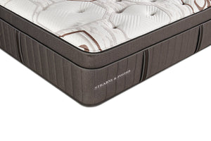 Matelas à Euro-plateau Cardiff City collection Founders de Stearns & Foster pour grand lit