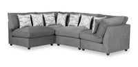  Sofa sectionnel Evolve 4 pièces - anthracite