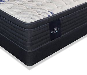 Ensemble matelas à Euro-plateau ProHD Vanguard 2.0 Hybrid iComfortMD de Serta pour grand lit