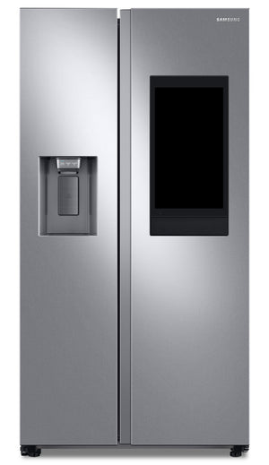 Réfrigérateur Samsung Family HubMC de 21,5 pi³ à compartiments juxtaposés - RS22T5561SR/ AC 