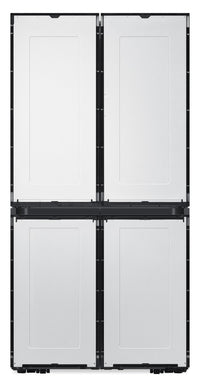  Réfrigérateur Samsung Bespoke FlexMC de 23 pi³ de profondeur comptoir à 4 portes (à panneau personnalisable) 