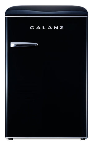 Réfrigérateur compact Galanz rétro de 4,4 pi3 - GLR44BKER