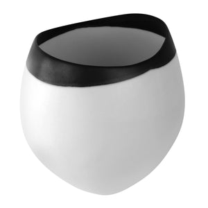 Vase blanc Eclipse II