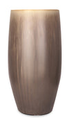 Grand vase brun