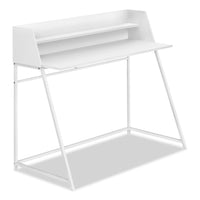 Bureau Lawson de 47,25 po avec petite crédence - blanc