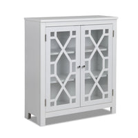  Armoire décorative Clary - Blanche 