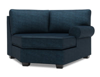  Fauteuil Cuddler de droite Roll de la collection Sofa Lab - Luxury Indigo 