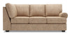 Sofa de droite pour rallonge Roll de la collection Sofa Lab - Luxury Taupe