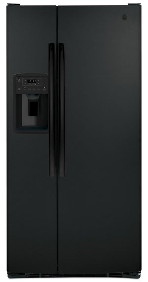 Réfrigérateur GE de 23 pi3 à compartiments juxtaposés - GSS23GGPBB