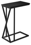 Table de fauteuil Leila - noire 