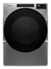 Sécheuse électrique Whirlpool de 7,4 pi³ - ombre chrome - superposable - YWED5605MC