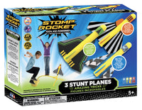  Avions de voltige originaux Stomp RocketMD Stunt Planes LauncherMC 