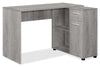 Bureau Bristol en forme de L - gris