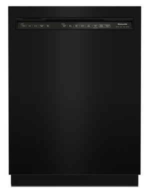Lave-vaisselle KitchenAid de 47 dB avec commandes à l'avant et cycle ProWashMC -  KDFE104KBL