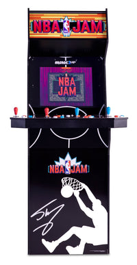  Borne d’arcade NBA JamMC édition Shaq pour 4 joueurs de Arcade1Up avec capacité Wi-Fi 