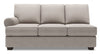 Sofa-lit de gauche Roll de la collection Sofa Lab- Pax Slate