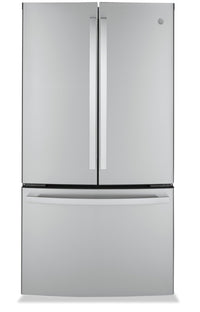  Réfrigérateur GE de 23,1 pi³ à portes françaises de profondeur comptoir - GWE23GYNFS 