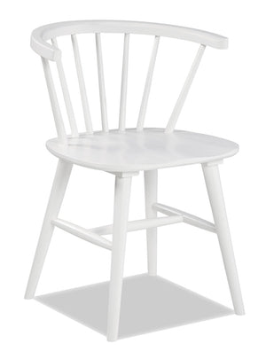 Chaise de salle à manger Aria - blanche