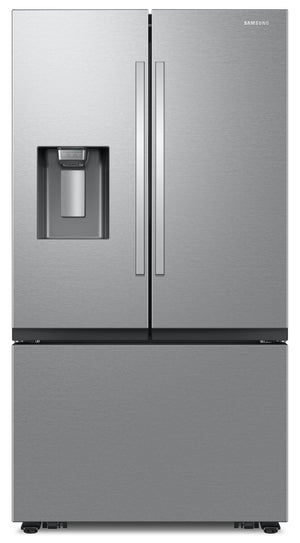 Réfrigérateur Samsung de 26 pi³ à portes françaises avec quatre types de glaçons - RF27CG5400SRAA 