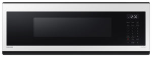Four à micro-ondes à hotte intégrée à profil bas Bespoke de Samsung de 1,1 pi3 - ME11CB751012AA