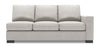 Sofa-lit de droite Track de la collection Sofa Lab - Luxury Silver