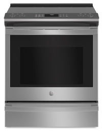  Cuisinière intelligente électrique Profile de 5,3 pi³ avec convection européenne véritable - acier i…