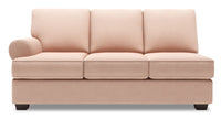  Sofa-lit de gauche Roll de la collection Sofa Lab- Pax Rose 
