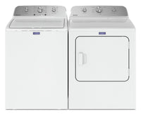  Laveuse à chargement par le haut de 5,2 pi³ et sécheuse à gaz de 7 pi³ de Maytag 