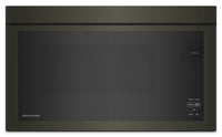  Four à micro-ondes hotte intégrée KitchenAid 1,1 pi³ avec conception encastrée affleurée - YKMMF330PBS  