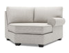 Fauteuil Cuddler de droite Roll de la collection Sofa Lab - Luxury Silver