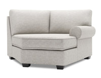  Fauteuil Cuddler de droite Roll de la collection Sofa Lab - Luxury Silver 