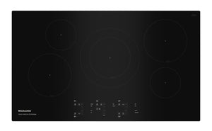Surface de cuisson à induction par capteur KitchenAid de 36 po - KCIG556JBL