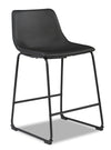 Tabouret Cole de hauteur comptoir - noir